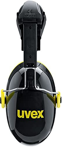 Helmkapselgehörschutz Uvex K2H Schwarz-Gelb