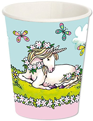 Lutz Mauder 11277 Party-Becher, Einhorn Finja, 8-TLG.