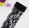 Yulakes 10 Yards Vintage Spitzenbordüre 5.5cm Breite, Spitzenbordüre Spitzenborte Spitzenband ，Dekorband, Handwerk, Schleifband (schwarz)