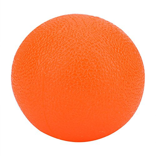 VGEBY Handtrainer Ball für Fingergymnastik und Handgriff - 2er Set (Orange, Silikon)