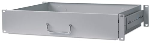 Intellinet 19 48,3 cm Schublade 2 HE ( 350 mm Fachbodentiefe-Ausziehbar) grau 714921