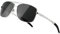 SUNGAIT Polarized Herren Sonnenbrille Durable Metallrahmen für Angeln Driving Golf (Silber Rahmen/Grau Lens) Metallrahmen -SGT925 YKHUK