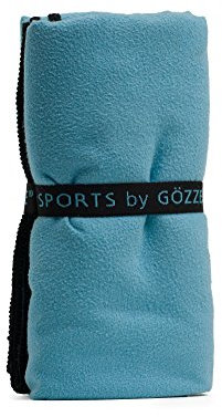 Gözze - Saugstarkes Sporthandtuch, Superweich, Kunstfaser, 70 x 140 cm - Türkis