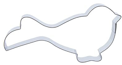 1 Keksausstecher Vogel | aus Edelstahl | für Kekse, Marzipan, Fondant