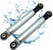 LICHTBLAU 2x Ammortizzatori SUSPA per lavatrice Miele color argento I Ammortizzatore per vibrazioni foro 8mm 120N adatto per pezzi n. 4500826 4151285 I Ammortizzatori di ricambio lavatrice