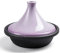 KELUNIS Casserole De Tajine Marocain en Céramique avec Base en Fonte Émaillée Et Couvercle en Forme De Cône Poêle Universel Convient pour 1 À 4 Personnes, Calibre 27Cm,Violet