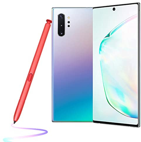 Stylet pour Galaxy Note 10 Lite, Stylet Tactile S de Remplacement avec Pince à épiler, Stylet de Téléphone Portable Haute Sensibilité, sans Bluetooth(Rouge)