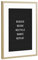 artboxONE Poster mit Rahmen Gold 45x30 cm Letterboard Recycle von Hafenkönigin - gerahmtes Poster