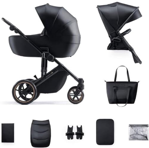 Poussette avec nacelles de la marque Kinderkraft. Modèle Kinderkraft Stroller 2 en 1 Prime 2