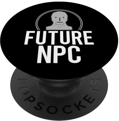 Zukünftiger NPC-Charakter Nicht spielbarer Charakter Nichtspieler-Charakter PopSockets mit austauschbarem PopGrip