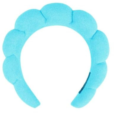 DRESHOW Diadema Spa para Mujeres Diadema con Esponja para Lavarse la Cara Nubes Suave Tejido de Rizo Diademas para el Cuidado de la Piel Maquillaje
