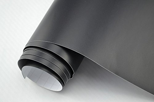 Neoxxim 294,4€/m² Auto Lackschutzfolie Matte Folie SCHWARZ MATT – 2 cm x 152 cm Ladekantenschutz Einstiegsleisten Schutz Zierleisten Schutzfolie Stoßstangenschutz Kantenschutz