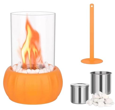 Cheminée de table - Foyer d'Halloween, brasero portable | Lampe pour décoration de Noël d'Halloween, brûleur à alcool pour terrasse et balcon