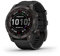 Garmin Fenix 7 Sapphire Solar with Silicone Strap DLC-Titanium Black/Black (Renewed)
