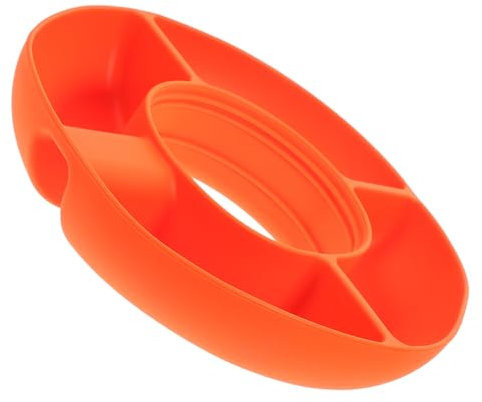 Toddmomy Snackplatte Mit Fächern Aus Snacktablett Für Trockenfrüchte Süßigkeitenschale Mit Unterteilungen Snackschale Zum Bewirten Am Esstisch Obstteller Mit Lagerungsfächern Für Bankette