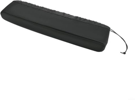 CNANRNANC Soundbar Dust Cover For Ray Long Speaker 21x13x2.5cm Black Twill Fabric Dustproof Sleeve With Elastic Closure For TV Speaker Protection