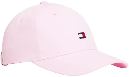 Tommy Hilfiger Kinder Unisex Cap Small Flag Größenverstellbar, Rosa (Pearly Pink), S-M