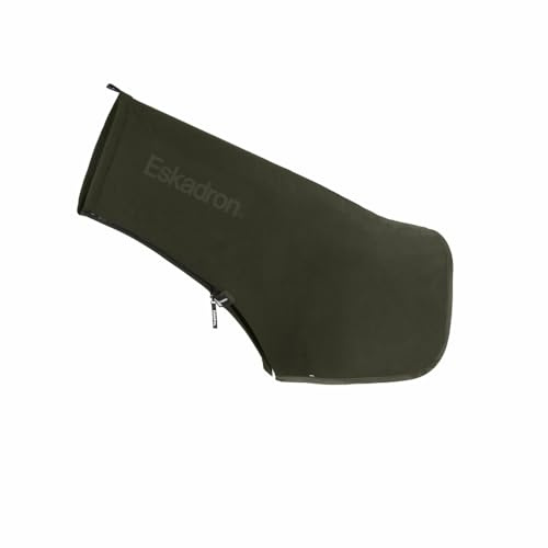 Eskadron Zip-Halsteil Fleece deep Green Oliv Dynamic 25 H/W | Farbe: oliv , Größe: L/XL