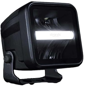 STRANDS 809283 Work Light Side Installation 72 mm 72 mm 72; 81.3 mm PC (Polycarbonate) Aluminium 0.59 kg