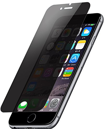 Foxcrypt Premium - Anti Spy Blickschutzfolie – Blickschutzfilter - Privacy Filter Gehärtete Panzerfolie Schutzfolie für iPhone 8 PLUS 8+ / iPhone 7 Plus 7+ Tempered Glass Protection Screen