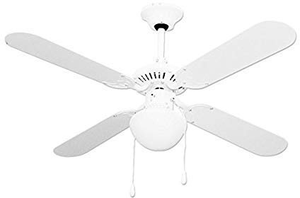 Deckenventilator 4 Flügel aus MDF Ø105 cm