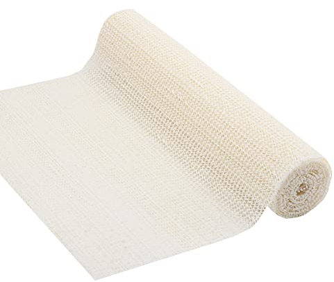 Venilia Venigrip Base Antideslizante, Estera de cajón, Estera de Arranque, Estera Universal Antideslizante, 30 x 150 cm, Blanco cremoso, 54165