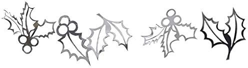 Girlande Stechpalme Silber Weihnachtsdeko