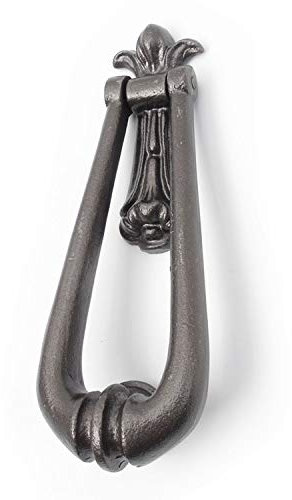 Jones & Grey - A Vintage Victorian Period Style Ornate Cast Iron Metal Door Knocker