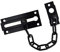 QCAA Solid Brass Chain Door Guard, with 9 Links Steel Chain, Matte Black, 1 Pack