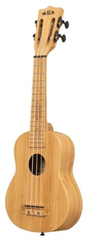 Kala KA-BMB-S Sopran-Ukulele aus massivem Bambus