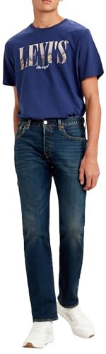 Levi's 501 Original Fit Jeans Homme, Block Crusher, 33W / 32L