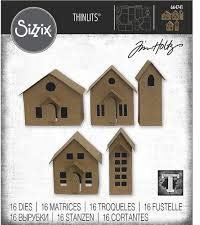 Tim Holtz Sizzix Thinlits Stanzschablonen, Paper Village