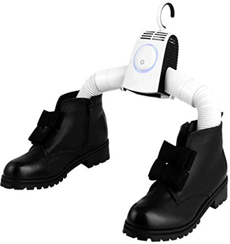 TYXTYX Secadora de Colgar, Secadora de Botas, Secadora de Ropa y Zapatos Secadora de Perchas, Máquina de Aire Caliente y frío Estante de pie Secadora de Ropa colgada,para Viajes Vida Diaria