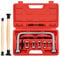 Mardatt 12 Pcs Valve Spring Compressor, Auto Compression C-Clamp Tool Service Assortment Kit and Valve Grinding Lapping Stick Tool Set for Motorcycle, Automotive, Vehicle Equipment