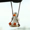 Schwingende Ente Auto Hängend Ornament，Auto Anhänger Swinging Duck，Süße Schaukel Ente Dekor für Car Accessories Auto Rückspiegel Innen Dekoration，Auto Dekoration Ornament Zubehör
