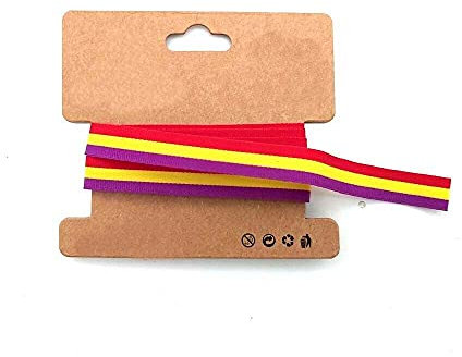 Cinta colores Bandera Republicana Republica para crear Pulsera Decoracion 1mx1cm