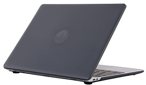 Se7enline Compatible with Best HUAWEI MateBook 13 AMD 2020 Clear Laptop Protective Hard Shell Case also for Huawei Mate Book 13-inch 2021 Intel,Crystal Black