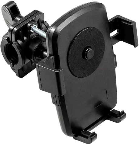 RHINORO Golf Trolley Cart Bike Mobile Phone Holder Mount Bracket Cradle For Apple iPhone 11 12 13 14 15 Pro Max Plus Samsung Galaxy S20 S21 S22 Note Nokia Moto Sony Xiaomi Redmi Honor Pixel