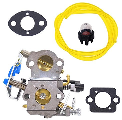 Fremnily Carburateur pour tronçonneuse à gaz Husqvarna 455E 455 Rancher 460 461 Walbro WTA-29 remplace 544883001 544888301