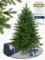 eveXmas 185cm Künstlicher Weihnachtsbaum, Tannenbaum ALTAIR Klassik Grün, 728 Zweige 100% PE-Spitzen, inklusive Metallständer