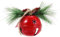 Toyvian 1stück Weihnachtsglocken-Dekoration Santa Ornament Für Weihnachtsbaum Und Festlichkeiten Rote Eisenmaterialien