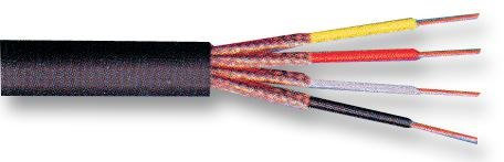 4 CORE Individually Screened Audio 100M, Multicored Cable/Wire Qty X 1