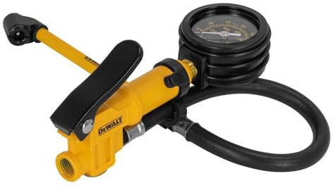 DEWALT DXCM024-0405 Analog-Zifferblatt-Inflator mit 30,5 cm Schlauch und Doppelkopffutter