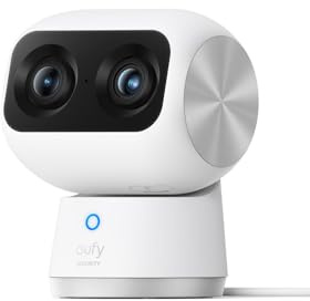 eufy Security 4K Indoor Cam S350, No Subscription, Dual Cameras, 8× Zoom