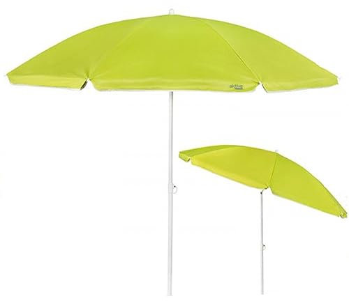 Hogar y Mas SOMBRILLA DE Playa Colors 180CM UV50 - Verde