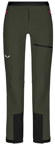 Salewa Sella Durastretch Light Damen Wanderhose Trekkinghose gefüttert schwarz schwarz