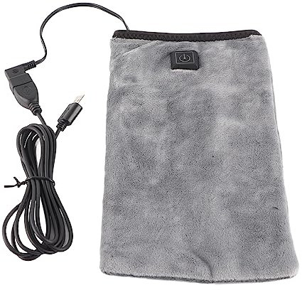Manoplas Eléctricas Calentadas, 3 Configuraciones Calentador De Manos Eléctrico Carga USB Manoplas De Mano De Belleza, Manoplas Eléctricas De Calentamiento Para El Cuidado De Manos SPA(gris)