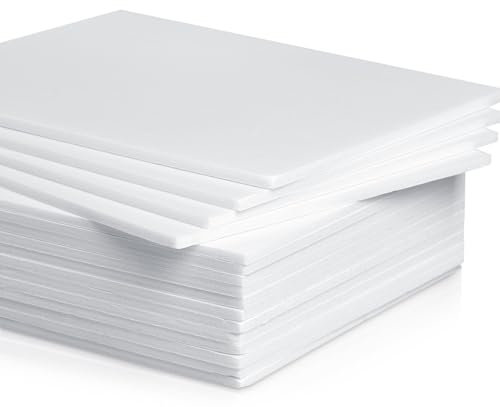 Lot de 16 panneaux en mousse blanche A3 de 5 mm d'épaisseur - Panneaux d'affiche A3 pour projets d'artisanat, encadrement photo, affichage artistique (297 x 420 mm)