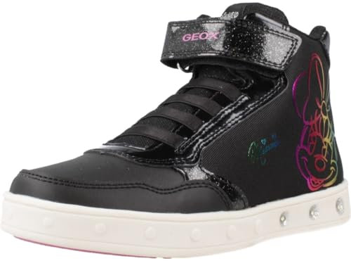 Geox JUNIOR J Skylin Girl MID Easy Entry Black 26_EU