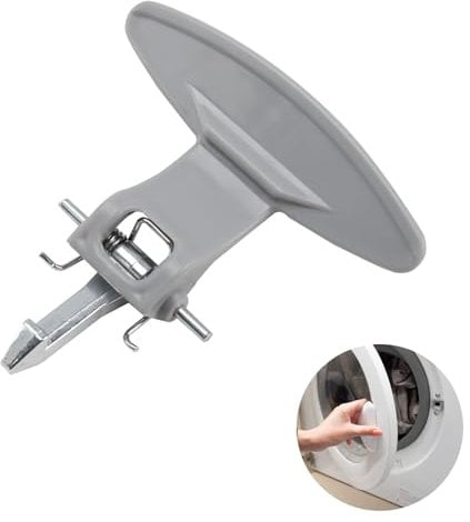 Kit Completo Tirador Puerta Lavadora Compatible con LG Ref. 3650EN3005,Plástico ABS,Listado Modelos Compatibles,Color gris